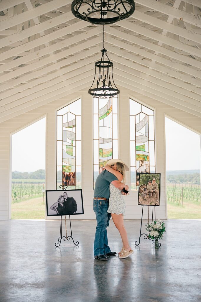 A beautiful proposal at Featherstone Ranch Vineyard. 
