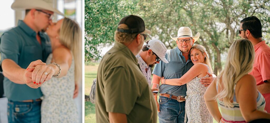 A beautiful proposal at Featherstone Ranch Vineyard. 
