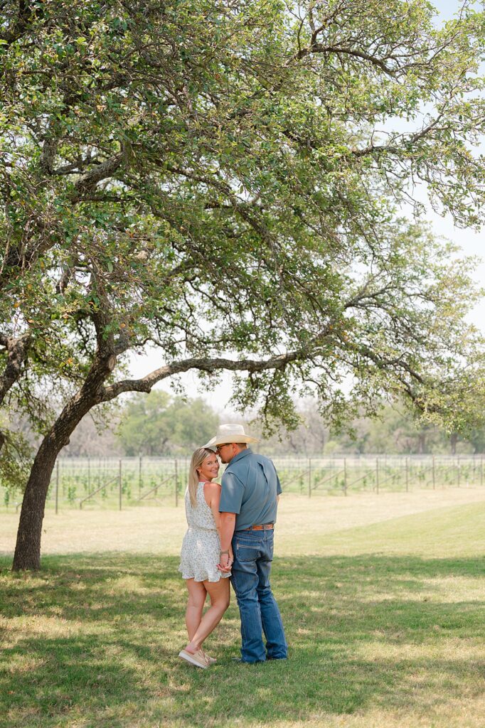 A beautiful proposal at Featherstone Ranch Vineyard. 
